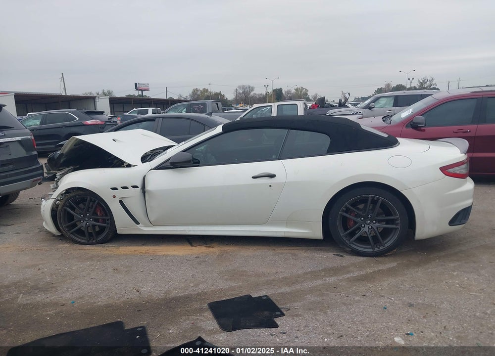 2013 MASERATI GRANTURISMO VIN: ZAM45VMA9D0070293