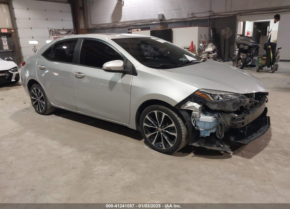 2018 TOYOTA COROLLA SE VIN: 2T1BURHEXJC077757