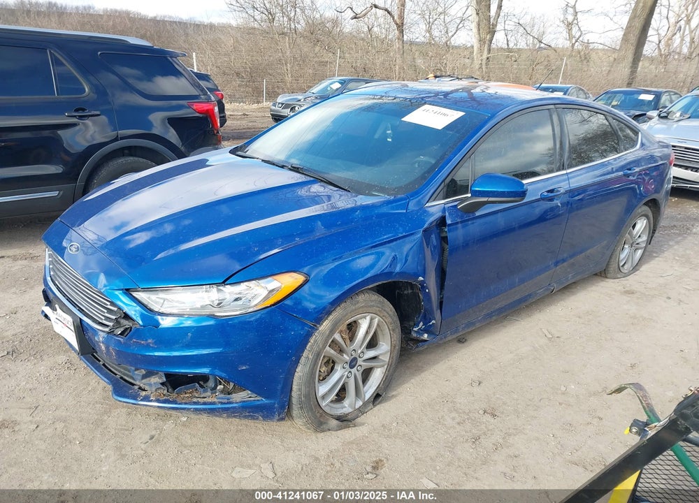 2018 FORD FUSION VIN: 3FA6P0HD1JR188757