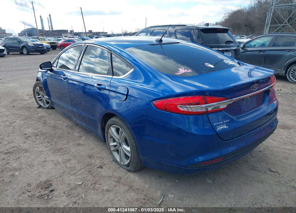 2018 FORD FUSION VIN: 3FA6P0HD1JR188757