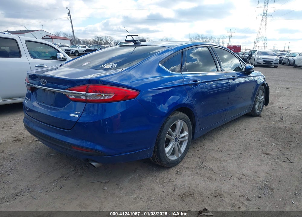 2018 FORD FUSION VIN: 3FA6P0HD1JR188757
