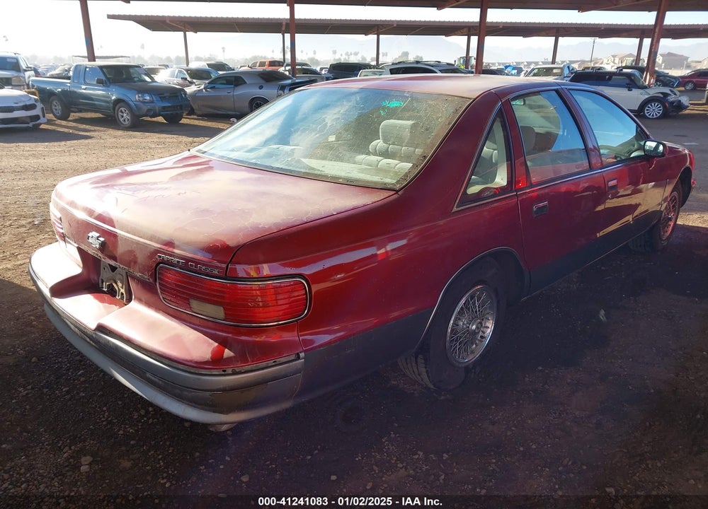 1993 CHEVROLET CAPRICE CLASSIC VIN: 1G1BL53E7PW108829
