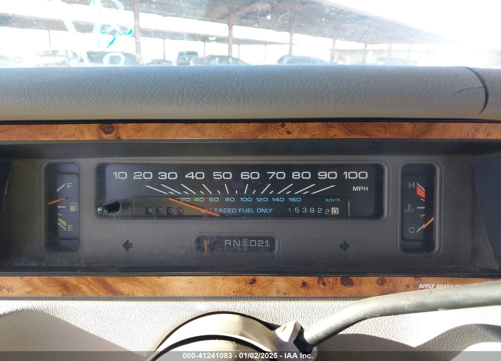 1993 CHEVROLET CAPRICE CLASSIC VIN: 1G1BL53E7PW108829