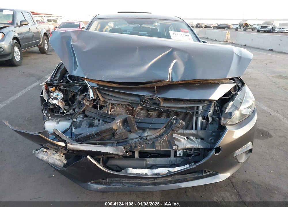 2016 MAZDA MAZDA3 VIN: JM1BM1U75G1310868