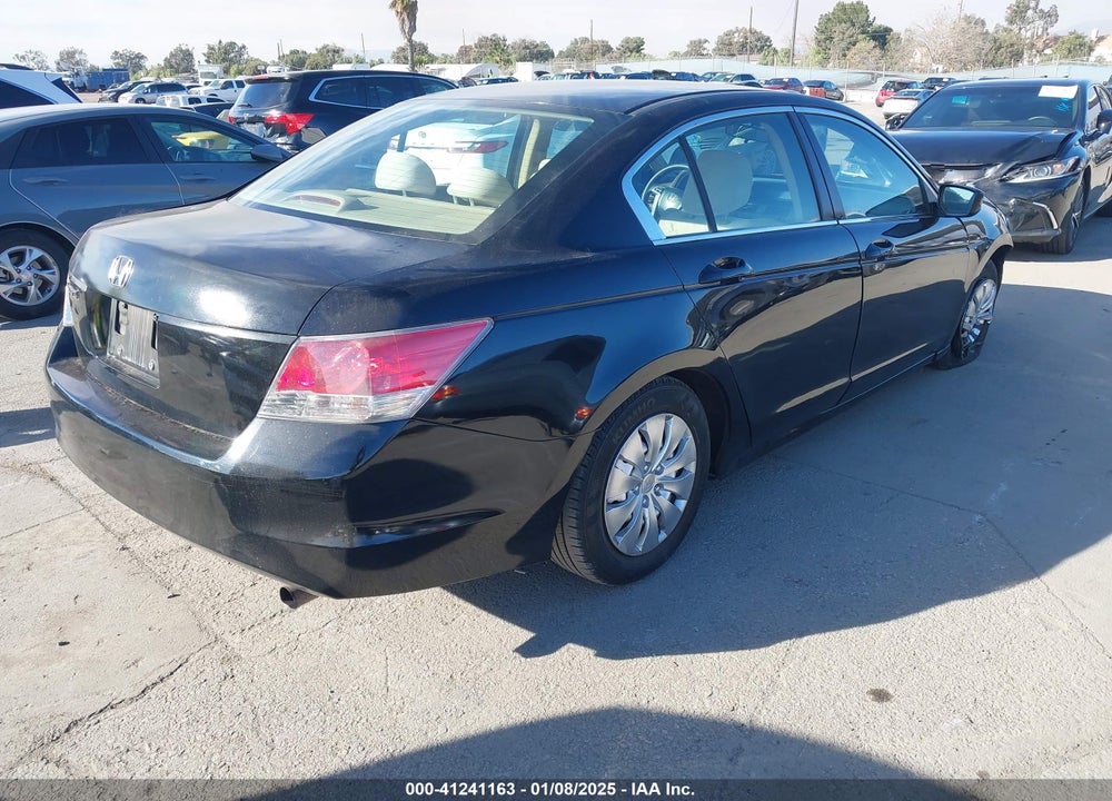 2010 HONDA ACCORD 2.4 LX VIN: 1HGCP2F30AA191244