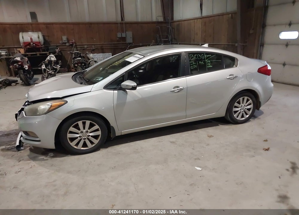 2014 KIA FORTE EX VIN: KNAFX4A86E5097603