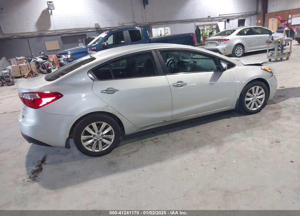 2014 KIA FORTE EX VIN: KNAFX4A86E5097603
