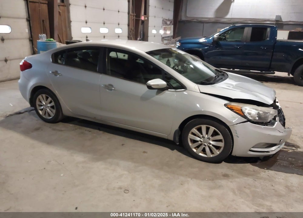2014 KIA FORTE EX VIN: KNAFX4A86E5097603