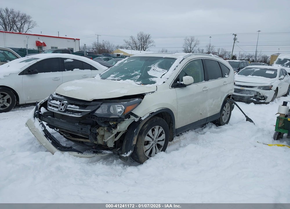 2013 HONDA CR-V EX-L VIN: 5J6RM4H79DL013235