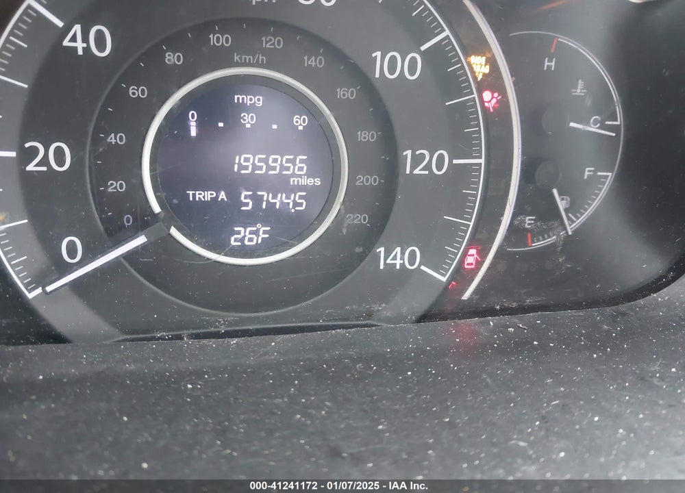 2013 HONDA CR-V EX-L VIN: 5J6RM4H79DL013235