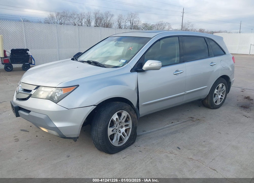 2009 ACURA MDX VIN: 2HNYD28269H519646