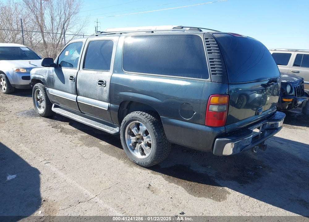 2003 CHEVROLET SUBURBAN 1500 LT VIN: 1GNEC16Z23J324940