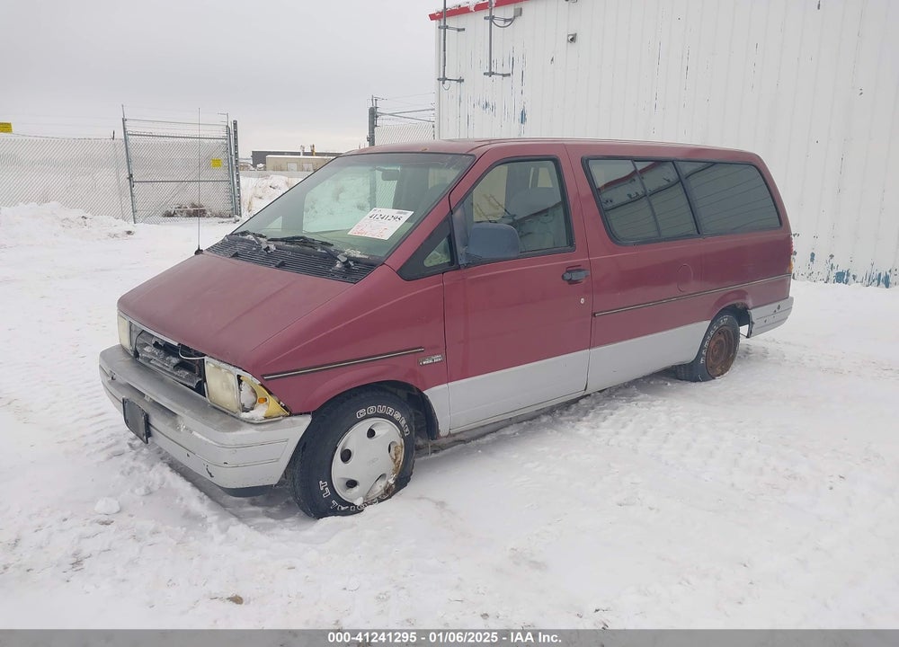 1995 FORD AEROSTAR VIN: 1FMDA41X5SZB00056