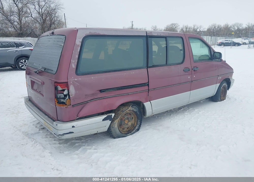 1995 FORD AEROSTAR VIN: 1FMDA41X5SZB00056