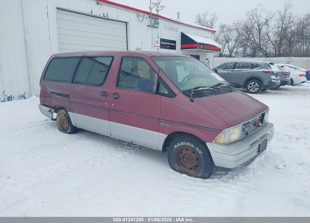 1995 FORD AEROSTAR VIN: 1FMDA41X5SZB00056