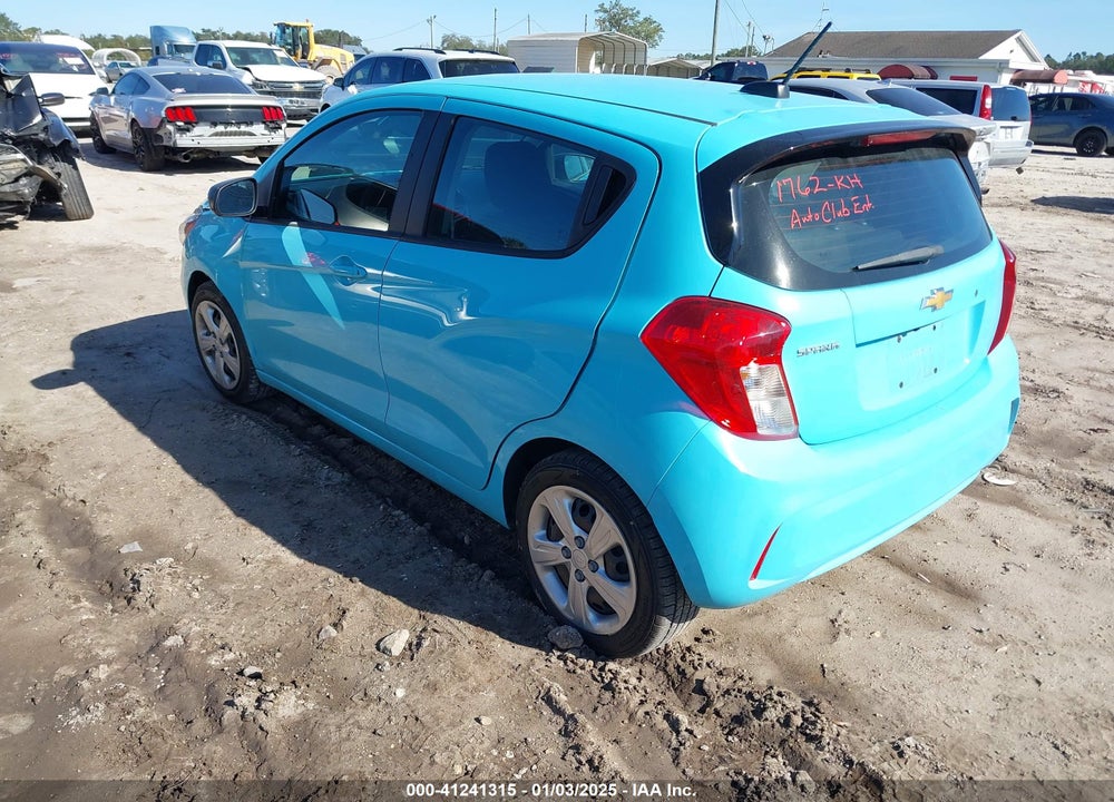 2022 CHEVROLET SPARK FWD LS AUTOMATIC VIN: KL8CB6SAXNC014809