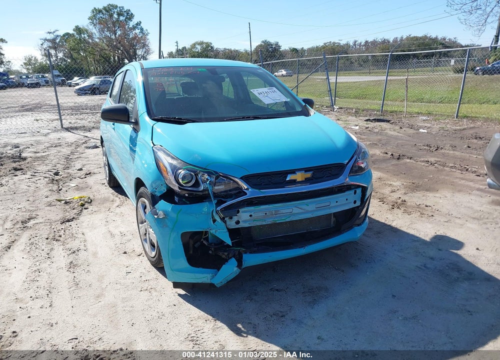 2022 CHEVROLET SPARK FWD LS AUTOMATIC VIN: KL8CB6SAXNC014809