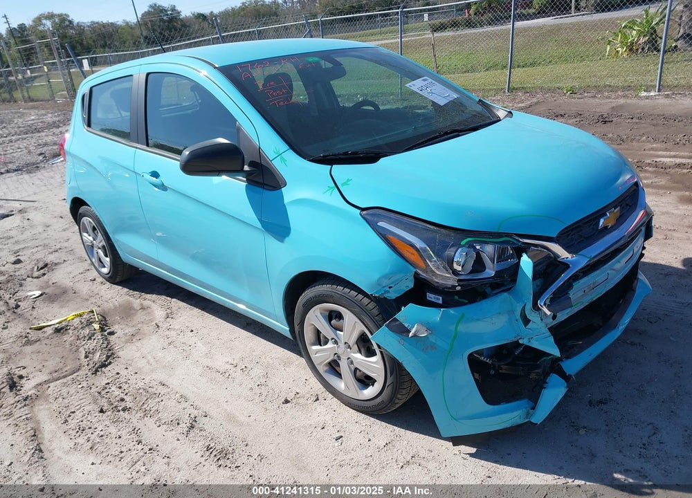 2022 CHEVROLET SPARK FWD LS AUTOMATIC VIN: KL8CB6SAXNC014809