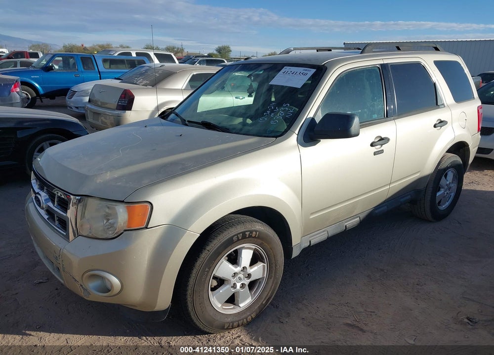 2010 FORD ESCAPE XLT VIN: 1FMCU0DGXAKB30135