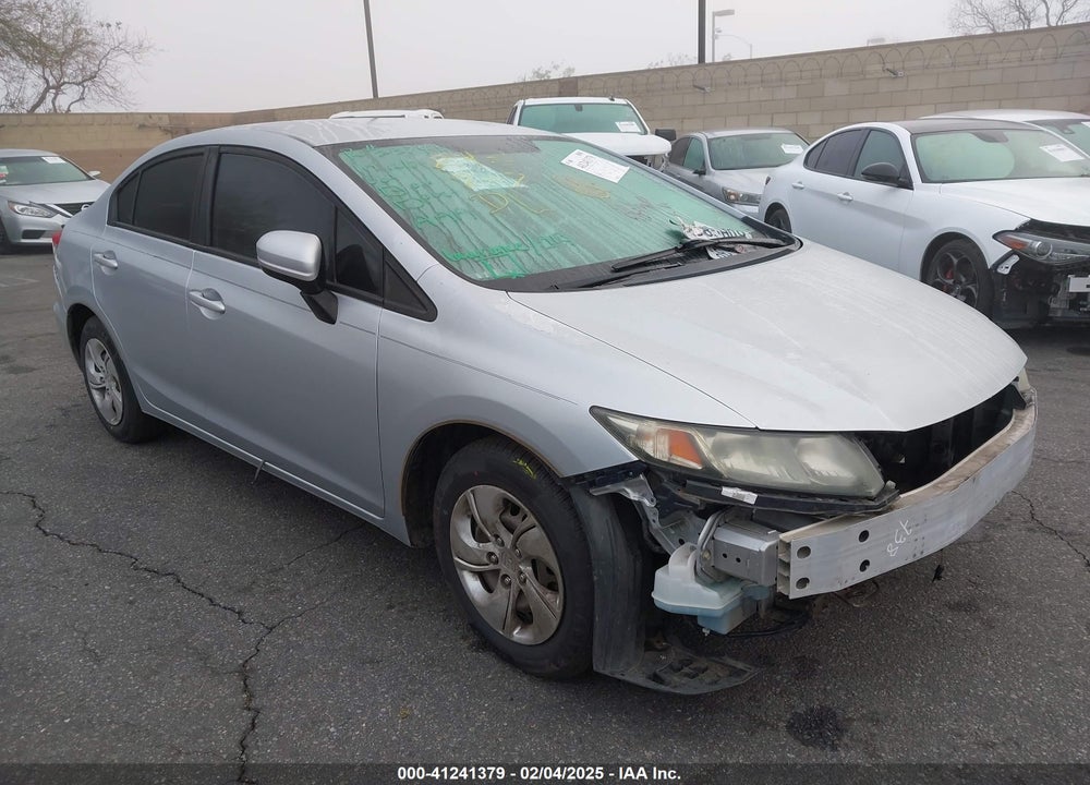 2014 HONDA CIVIC LX VIN: 2HGFB2F55EH547658