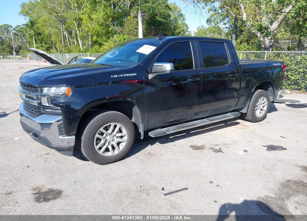 2021 CHEVROLET SILVERADO 1500 VIN: 1GCPYJEKXMZ389271