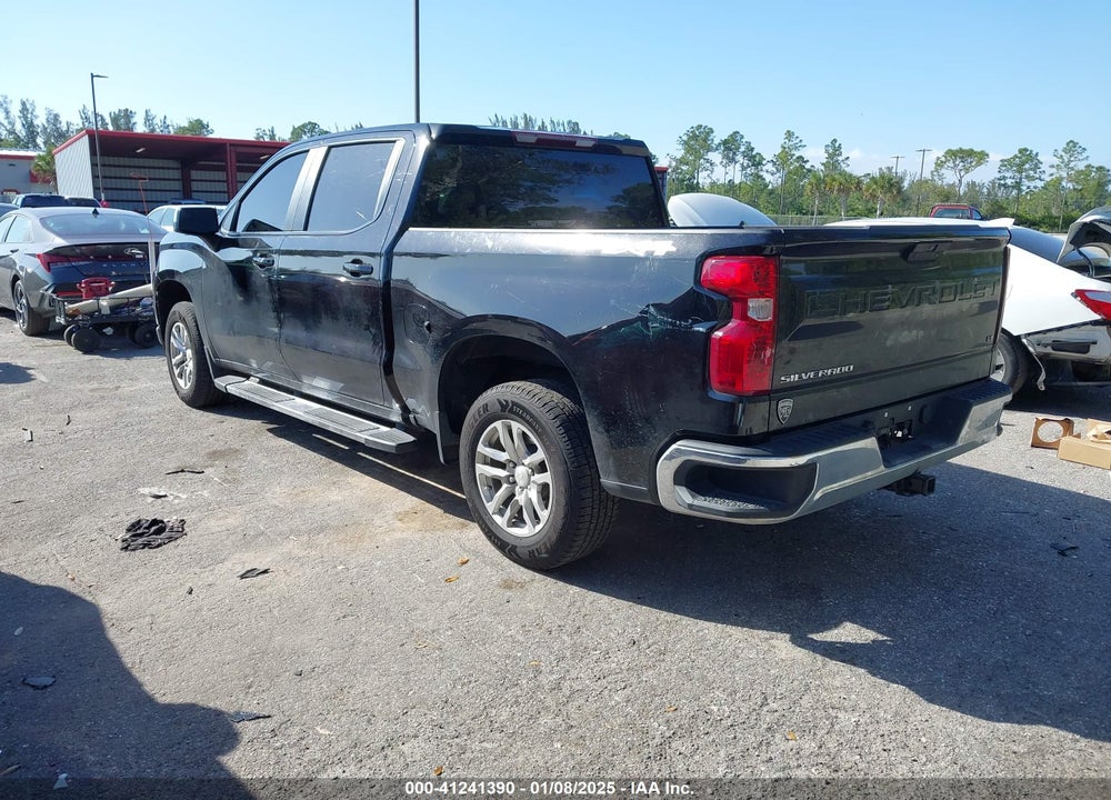 2021 CHEVROLET SILVERADO 1500 VIN: 1GCPYJEKXMZ389271