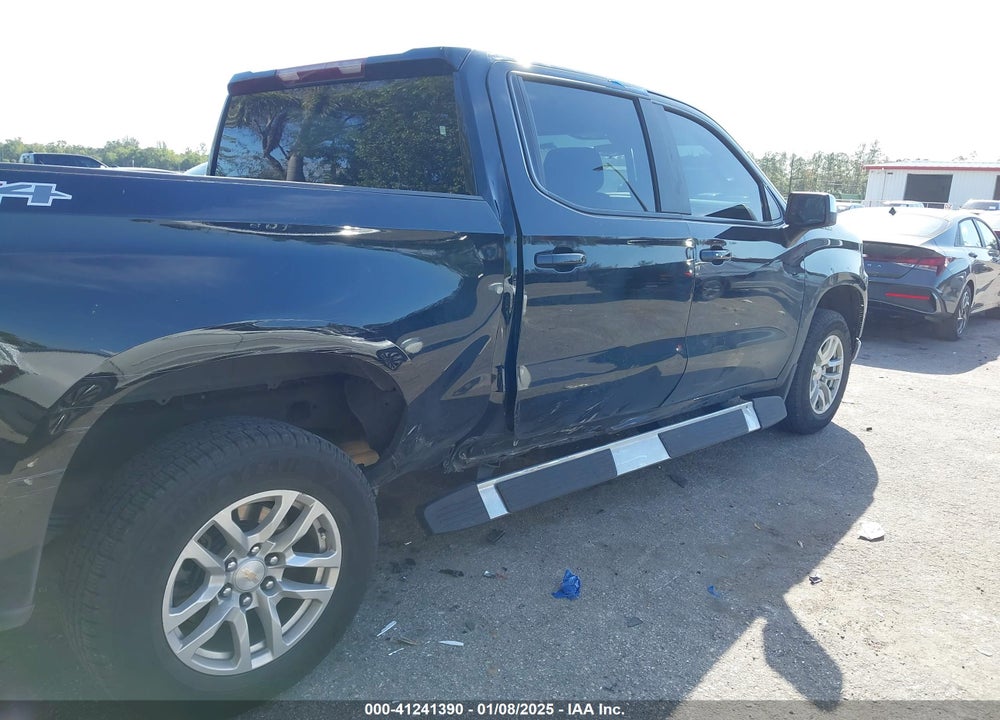 2021 CHEVROLET SILVERADO 1500 VIN: 1GCPYJEKXMZ389271