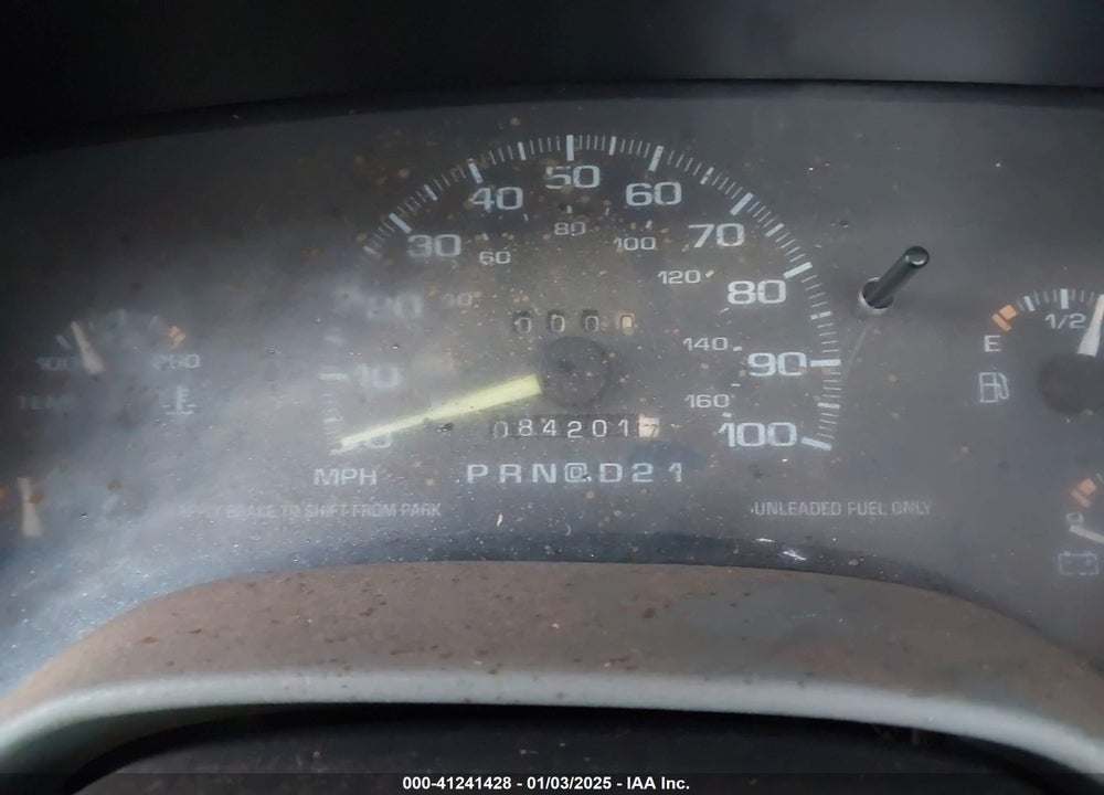 1997 CHEVROLET S-10 VIN: 1GCCS1447VK239132