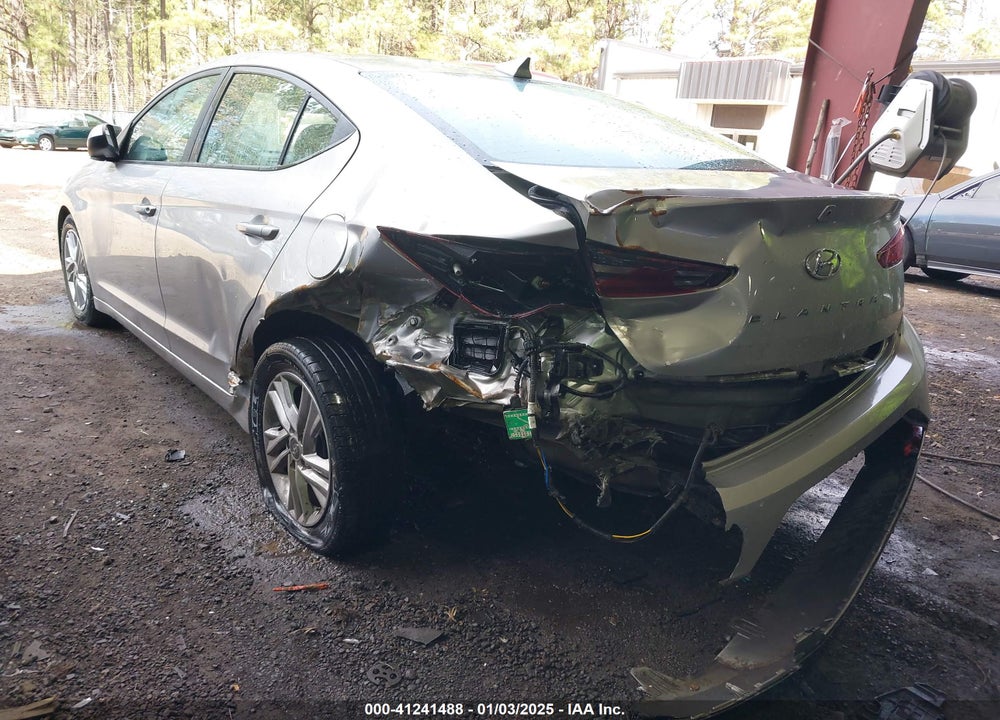 2020 HYUNDAI ELANTRA SEL VIN: 5NPD84LF6LH552949