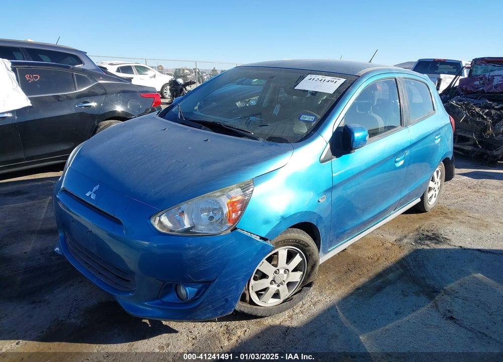 2015 MITSUBISHI MIRAGE VIN: ML32A4HJ4FH004673