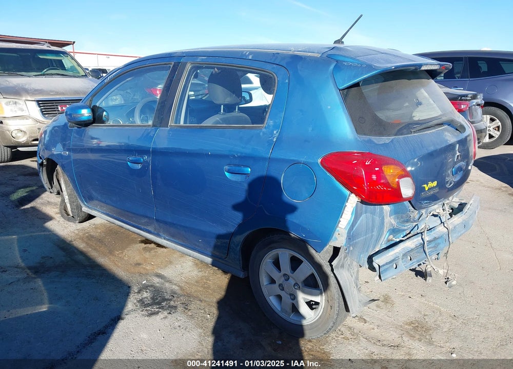 2015 MITSUBISHI MIRAGE VIN: ML32A4HJ4FH004673