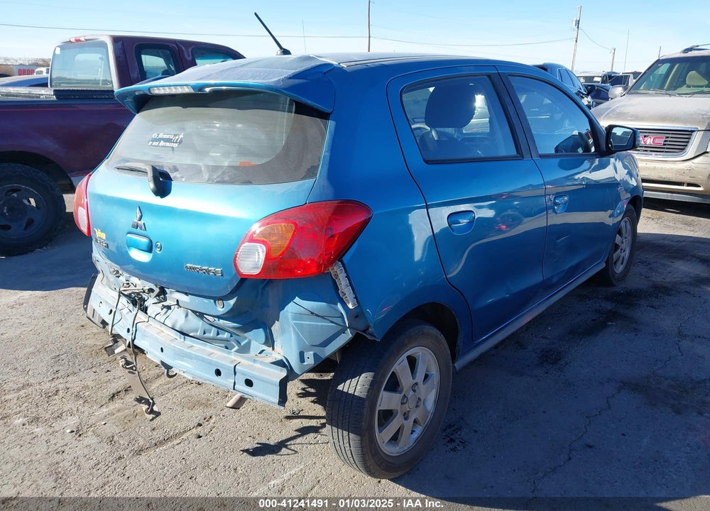 2015 MITSUBISHI MIRAGE VIN: ML32A4HJ4FH004673