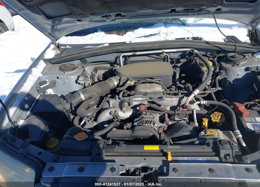 2007 SUBARU FORESTER VIN: JF1SG65687H732558