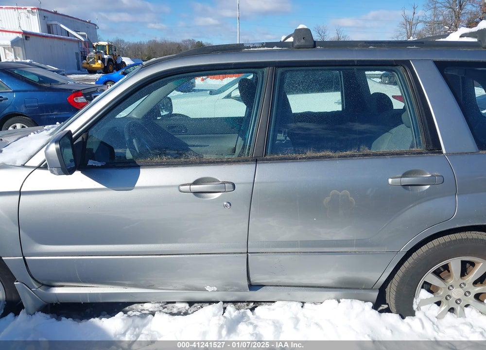 2007 SUBARU FORESTER VIN: JF1SG65687H732558