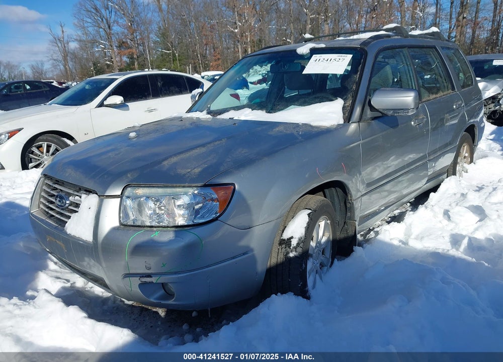 2007 SUBARU FORESTER VIN: JF1SG65687H732558