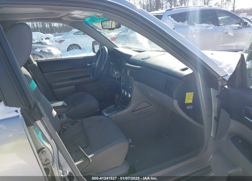 2007 SUBARU FORESTER VIN: JF1SG65687H732558