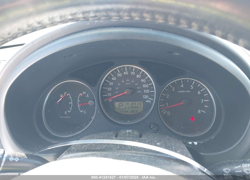2007 SUBARU FORESTER VIN: JF1SG65687H732558