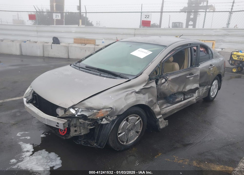 2006 HONDA CIVIC HYBRID VIN: JHMFA36236S027710