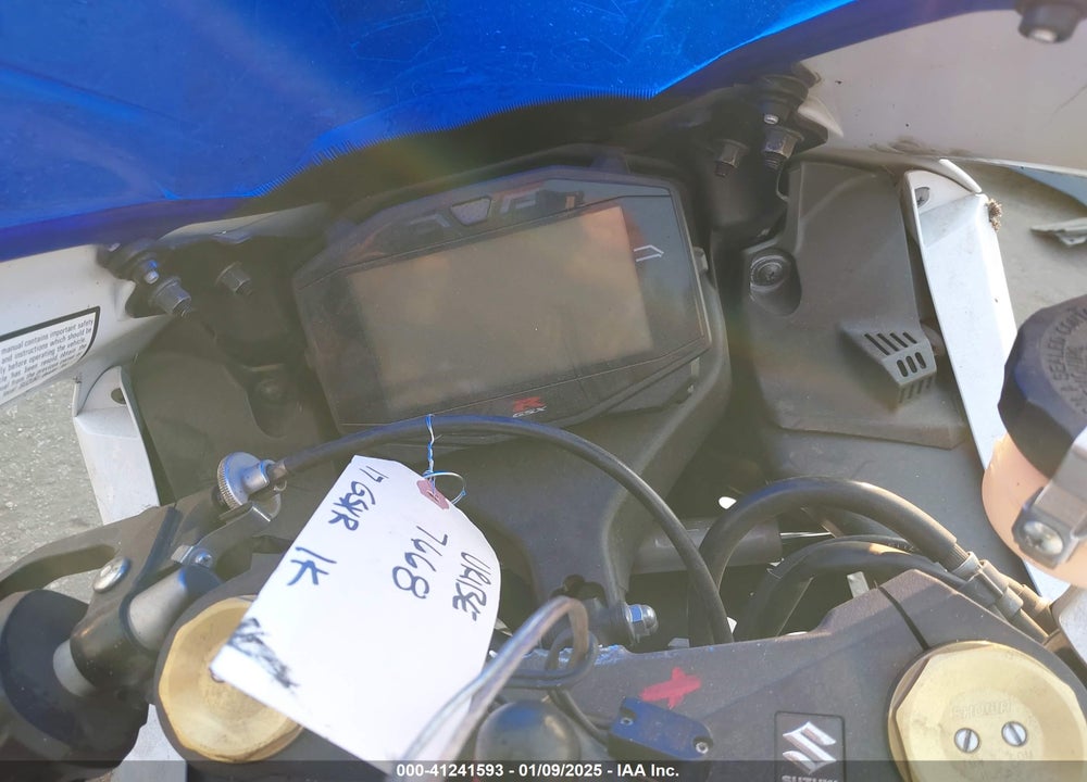 2018 SUZUKI GSX-R1000 VIN: JS1DM11F0J2100078