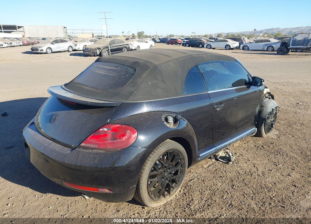 2013 VOLKSWAGEN BEETLE VIN: 3VW7T7ATXDM833621
