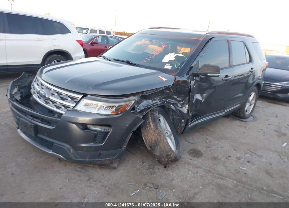 2018 FORD EXPLORER XLT VIN: 1FM5K7D87JGA54487