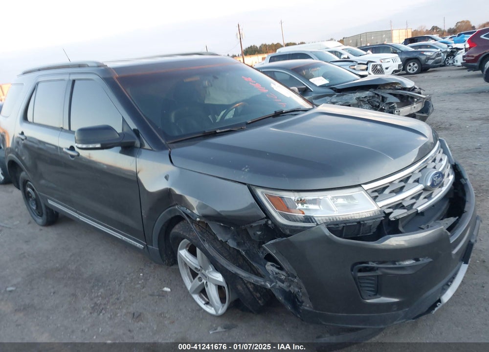 2018 FORD EXPLORER XLT VIN: 1FM5K7D87JGA54487