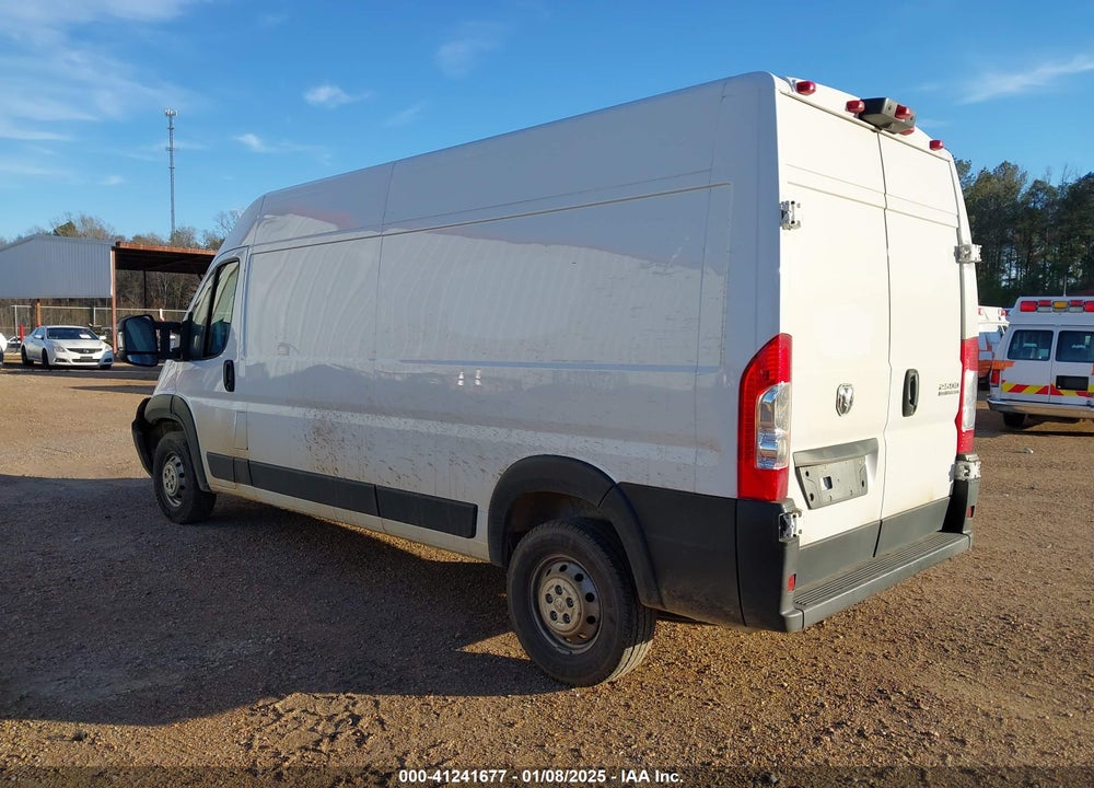 2023 RAM PROMASTER 2500 HIGH ROOF 159 WB VIN: 3C6LRVDG2PE571764