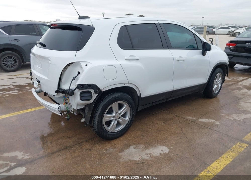 2021 CHEVROLET TRAX FWD LS VIN: KL7CJKSB4MB321969