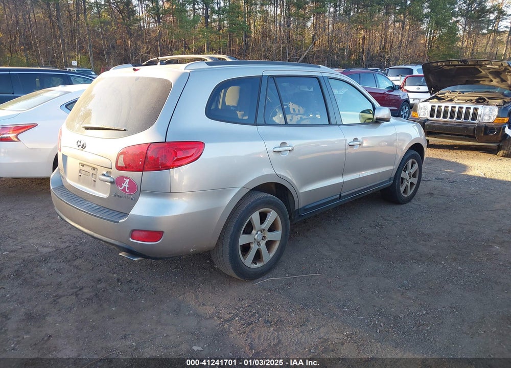 2007 HYUNDAI SANTA FE LIMITED/SE VIN: 5NMSH13E47H020423