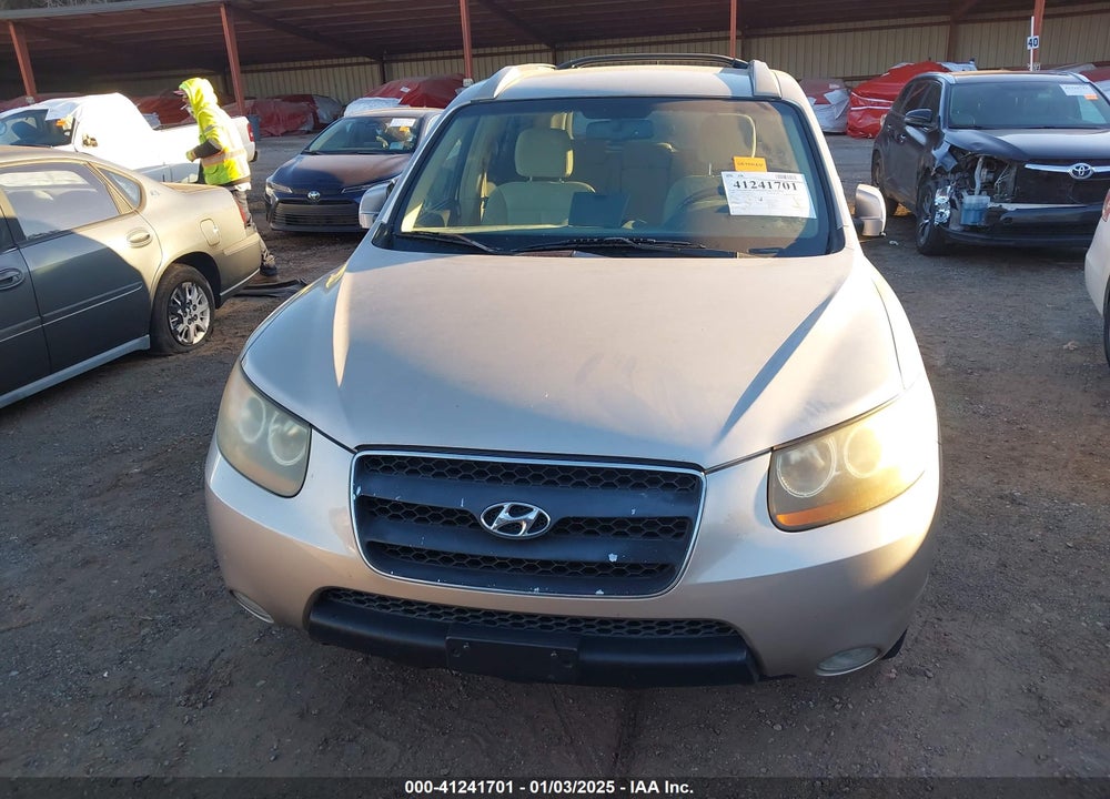 2007 HYUNDAI SANTA FE LIMITED/SE VIN: 5NMSH13E47H020423