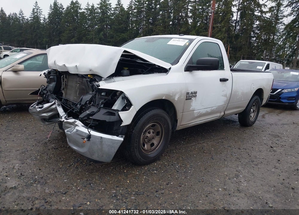 2022 RAM 1500 CLASSIC TRADESMAN 4X2 8' BOX VIN: 3C6JR6DG1NG336805