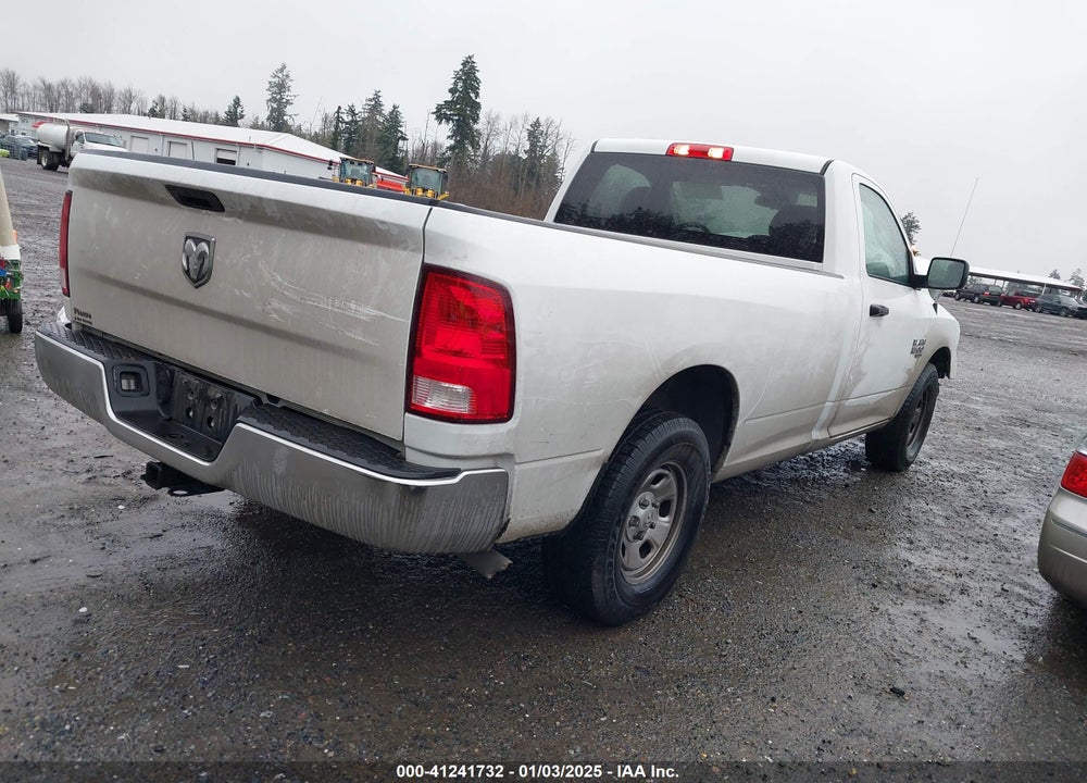 2022 RAM 1500 CLASSIC TRADESMAN 4X2 8' BOX VIN: 3C6JR6DG1NG336805