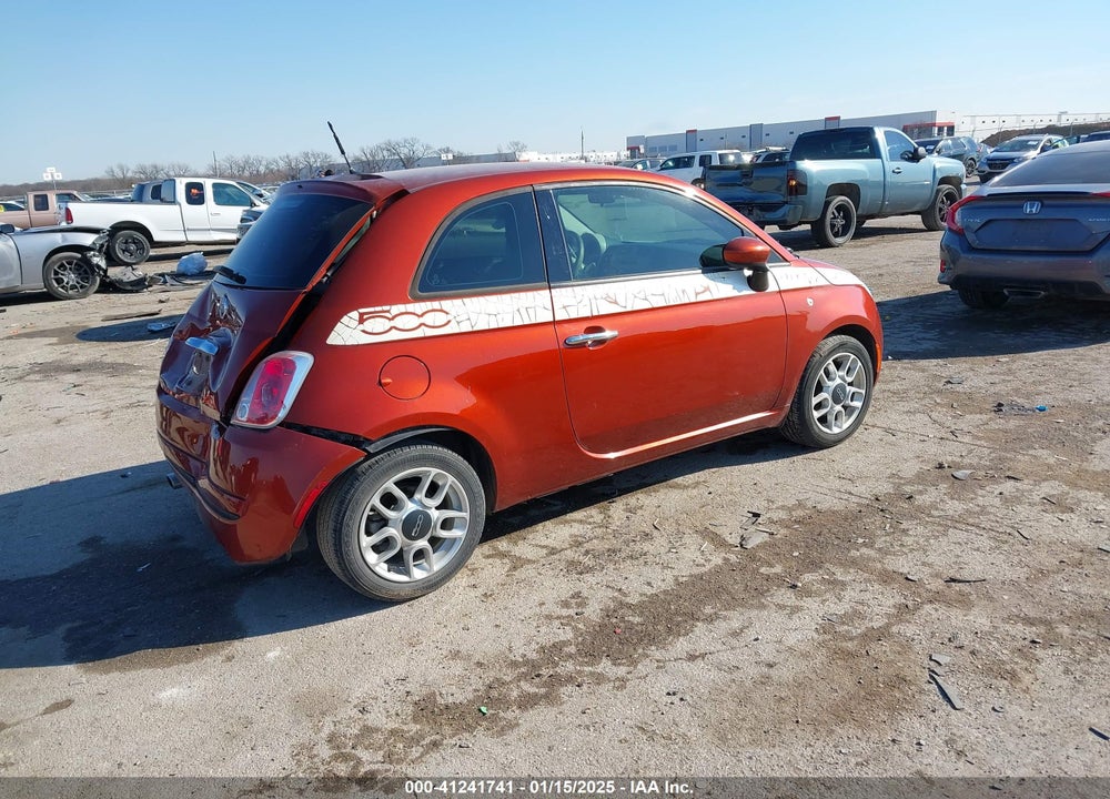 2014 FIAT 500 POP VIN: 3C3CFFAR8ET169225