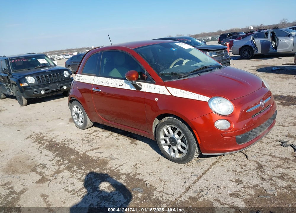 2014 FIAT 500 POP VIN: 3C3CFFAR8ET169225